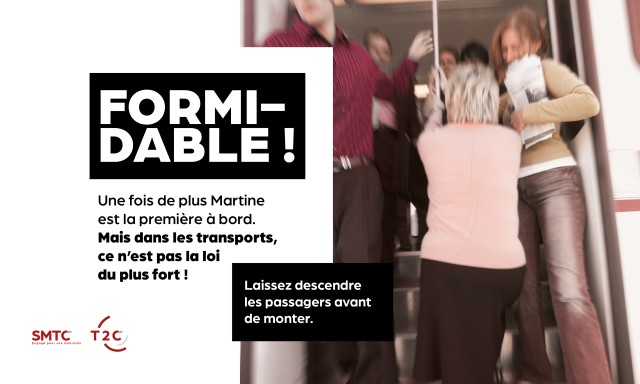 Laissez descendre avant de monter