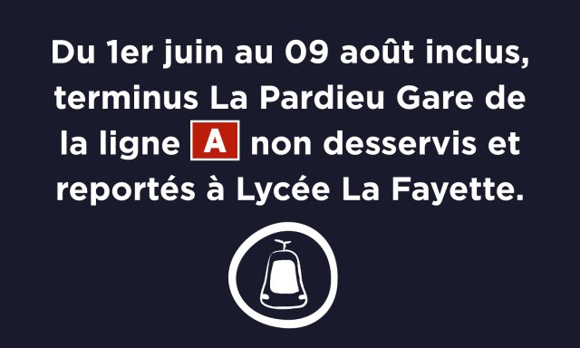Travaux ligne A du 1er juin au 9 août