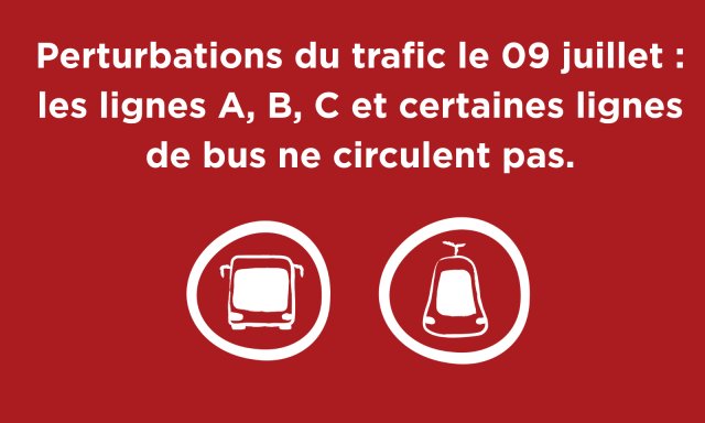 Perturbations du 09 juillet