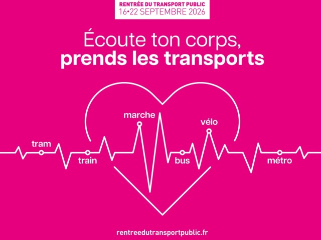 Rentrée du transport public 2026